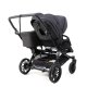 Emmaljunga - Double Sento Urban Zwillings- und Geschwisterkinderwagen Graphite