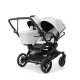 Emmaljunga - Double Sento Urban Zwillings- und Geschwisterkinderwagen Pearl Grey
