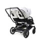 Emmaljunga - Double Sento Urban Zwillings- und Geschwisterkinderwagen Pearl Grey