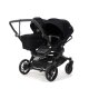 Emmaljunga - Double Sento Urban Zwillings- und Geschwisterkinderwagen Black