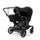 Emmaljunga - Double Sento Urban Zwillings- und Geschwisterkinderwagen Black