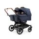 Emmaljunga - Double Sento Outdoor Zwillings- und Geschwisterkinderwagen Dark Navy