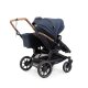 Emmaljunga - Double Sento Outdoor Zwillings- und Geschwisterkinderwagen Dark Navy
