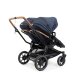 Emmaljunga - Double Sento Outdoor Zwillings- und Geschwisterkinderwagen Dark Navy