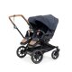 Emmaljunga - Double Sento Outdoor Zwillings- und Geschwisterkinderwagen Dark Navy