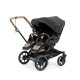 Emmaljunga - Double Sento Outdoor Zwillings- und Geschwisterkinderwagen Black