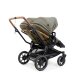 Emmaljunga - Double Sento Outdoor Zwillings- und Geschwisterkinderwagen Olive