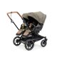 Emmaljunga - Double Sento Outdoor Zwillings- und Geschwisterkinderwagen Olive
