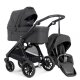 Emmaljunga - Sento Flat+ Urban 2-in-1 Kombikinderwagen Graphite