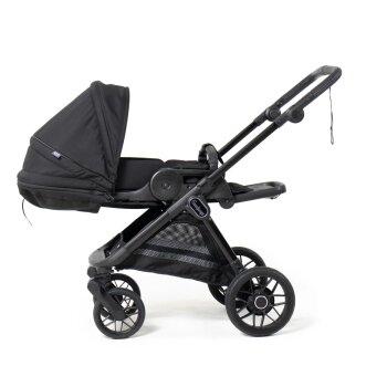 Emmaljunga - Sento Flat+ Urban 2-in-1 Kombikinderwagen Black