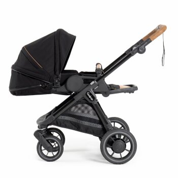 Emmaljunga - Sento Flat+ Outdoor 2-in-1 Kombikinderwagen Black