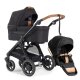 Emmaljunga - Sento Ergo+ Outdoor 2-in-1 Kombikinderwagen Black