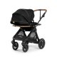 Emmaljunga - Sento Ergo+ Outdoor 2-in-1 Kombikinderwagen Black
