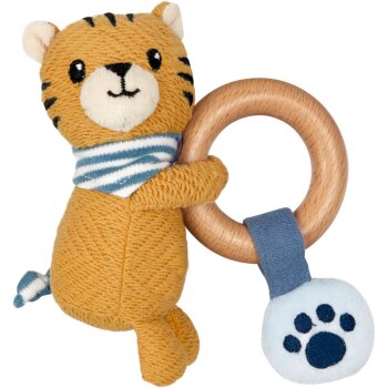 Die Spiegelburg - Little Wonder - Holz-Ringrassel Tiger (3)