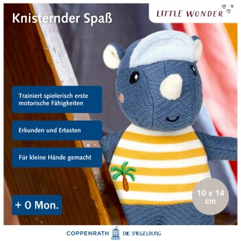 Die Spiegelburg - Little Wonder - Knistertier Nashorn (3)