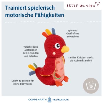 Die Spiegelburg - Little Wonder - Knistertier Paradiesvogel (3)