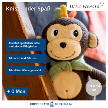 Die Spiegelburg - Little Wonder - Knistertier Affe (3)