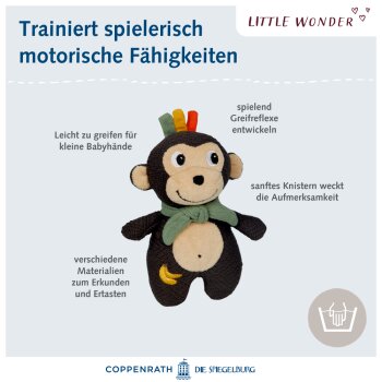 Die Spiegelburg - Little Wonder - Knistertier Affe (3)