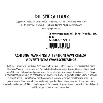 Die Spiegelburg - Dino Friend - Stimmungsarmband, sort. (24)