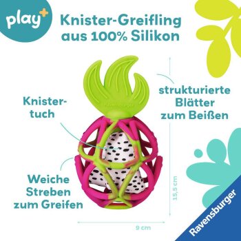 Ravensburger - Play+ Sensorik-Greifling: Drachenfrucht