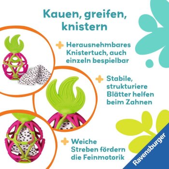 Ravensburger - Play+ Sensorik-Greifling: Drachenfrucht