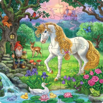 Ravensburger - Wooden Puzzle - Märchenhaftes Einhorn