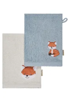 Sterntaler - Waschlappen 2er-Pack Fuchs Filou (2)