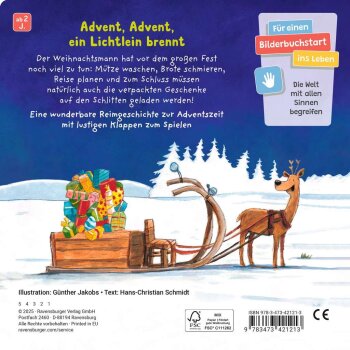 Ravensburger - Advent, Advent, der Weihnachtsmann rennt (S)