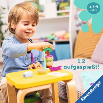 Ravensburger - Play+ Steck- und Spiel-Set: Fingerfood