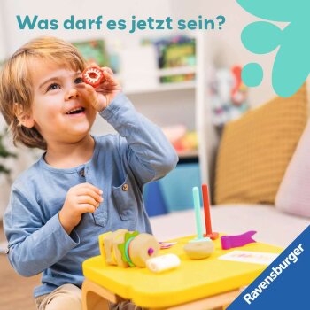 Ravensburger - Play+ Steck- und Spiel-Set: Fingerfood