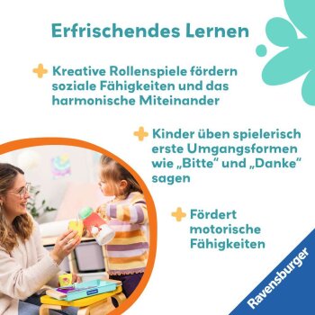 Ravensburger - Play+ Getränke-Spiel-Set: Cool Drinks