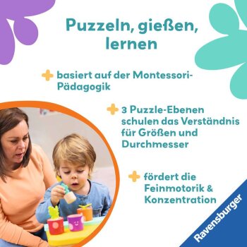 Ravensburger - Play+ Puzzle- und Spiel-Set: Meine kleinen Pflanzen