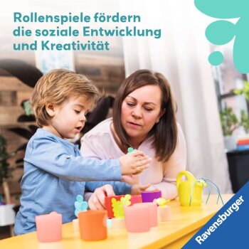 Ravensburger - Play+ Puzzle- und Spiel-Set: Meine kleinen Pflanzen