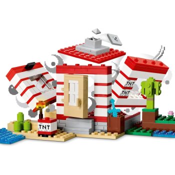 LEGO - Minecraft - 21275 Das TNT-Dschungelhaus