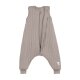 Lässig - Kinder Schlafoverall 2,5 TOG - Bio-Baumwolle, Taupe, 12-24 Monate