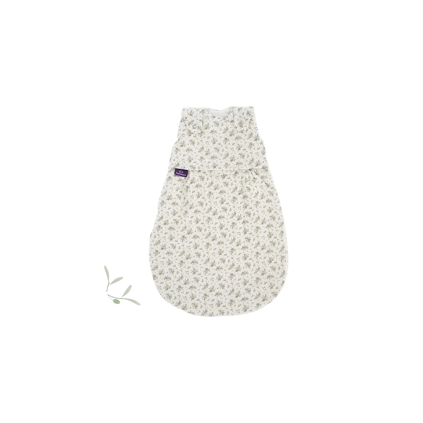 Träumeland Unisex Ganzjahresschlafsack Liebmich 2.5 Tog Weiss Baby Größe 68 - Image 3