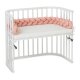 babybay - Nestchenschlange Waffelpique geflochten passend für alle Modelle, apricot rosé