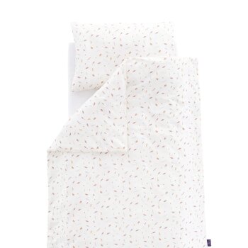 Träumeland - Bettwäsche NATURLIEB ROSA (100/135 + 40/60 cm)