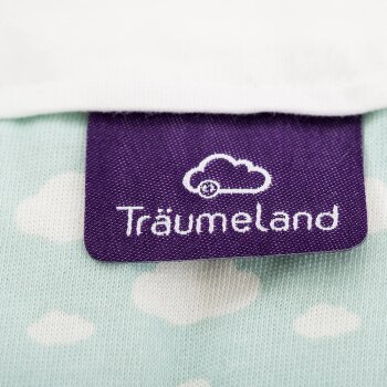 Träumeland - Babyschlafsack LIEBMICH 3-tlg. Wolke mint Gr. 50/56