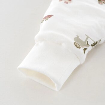 Träumeland - Schlafanzug TO GO (1,5 TOG) Little Farm grün Gr. 80