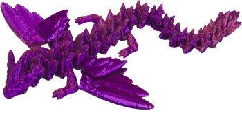 Die Spiegelburg - Kristalltier - Kristall-Drache mit Flügeln, sort. (16)
