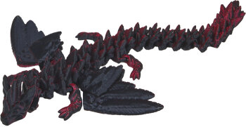 Die Spiegelburg - Kristalltier - Kristall-Drache mit Flügeln, sort. (16)