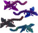 Die Spiegelburg - Kristalltier - Kristall-Drache mit Flügeln, sort. (16)