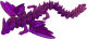 Die Spiegelburg - Kristalltier - Kristall-Drache mit Flügeln, sort. (16)