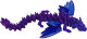 Die Spiegelburg - Kristalltier - Kristall-Drache mit Flügeln, sort. (16)