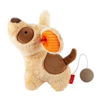sigikid - Mini-Spieluhr Hund - Beige/Bunt