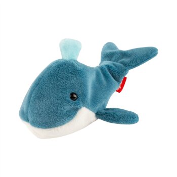 sigikid - Mini-Kuscheltier Wal - Blau