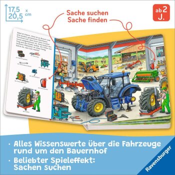 Ravensburger - Sachen suchen: Bauernhof-Fahrzeuge