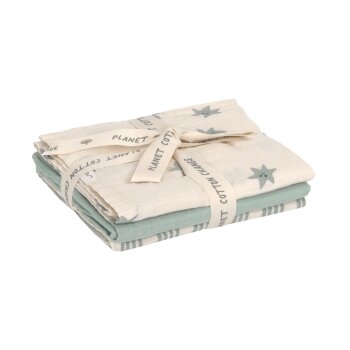 Lässig - Mulltücher 3er Set 60 x 60 cm - Tiny...