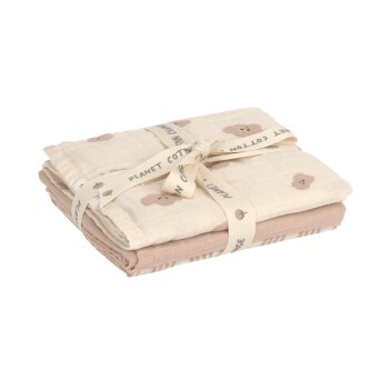 Lässig - Mulltücher 3er Set 60 x 60 cm - Tiny...